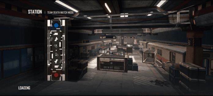 PUBG New State Team Deathmatch Station Map Layout