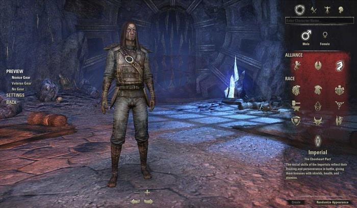 Character Customization in ESO