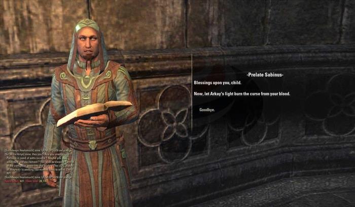 Curing Lycanthropy in ESO