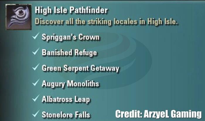 High Isle Pathfinder ESO