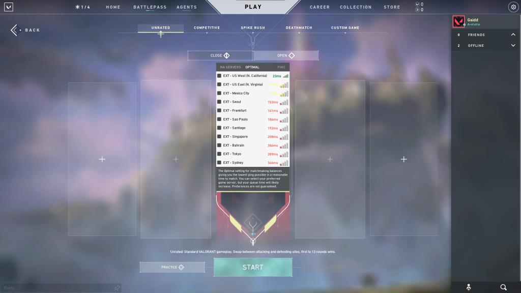 How To Change Servers in Valorant