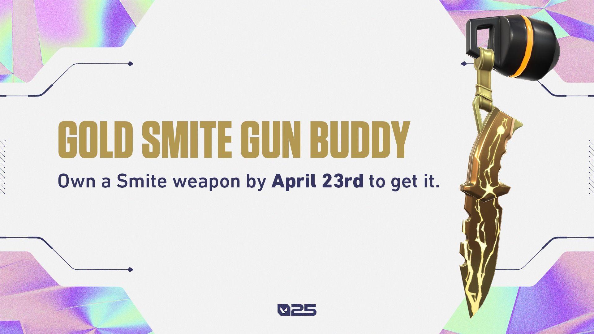 Smite Knife Gun Buddies in Valorant