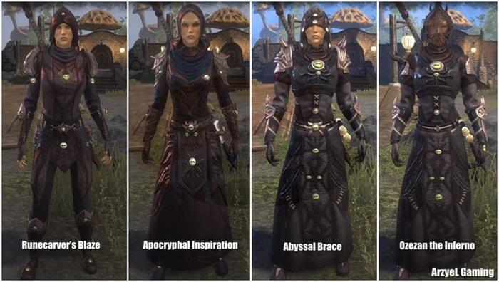 Scrivener's Hall Dungeon Armor Sets