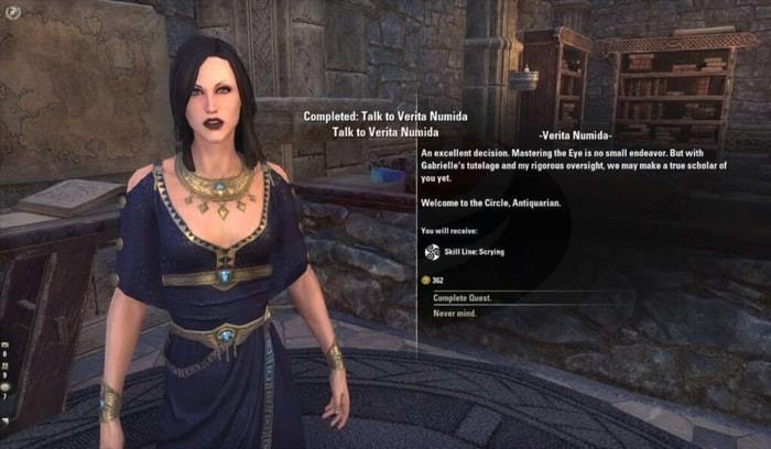 Visit Verita Numida in ESO