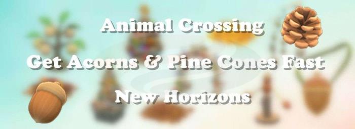 ACNH: How to Get Acorns and Pine Cones Fast p1