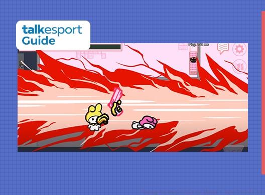 among us hello kitty