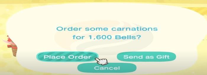 Animal Crossing Carnations Item