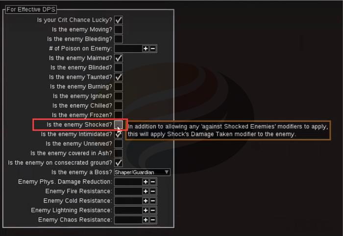 pob enemy is shocked