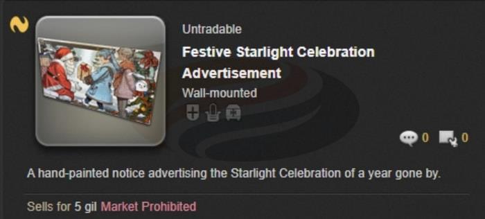 Festive Starlight Celebration Advertisement