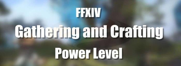 FFXIV 5 Tips to Power Level Gathering and Crafting P1