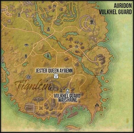 Guide to ESO Jester's Festival 2022 Springtime Flair quest giver locaton