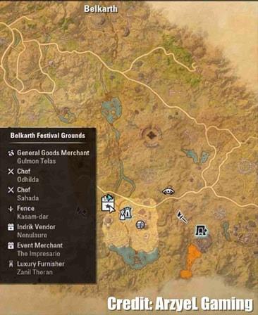 How to Get All the Indrik Mounts of ESO in 2022 - Indrik Vendor location