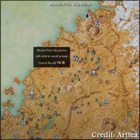 How to Get Briarheart in ESO – Wrothgar Chest Farming Route PIC 101 Wrothgar Harvest Map