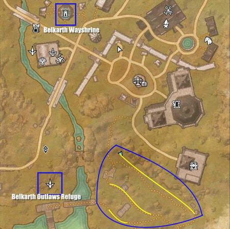 How to Level Legerdemain Fast in ESO Belkarth farming spot