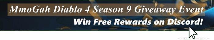 MmoGah Diablo 4 Season 9 giveaway event p2