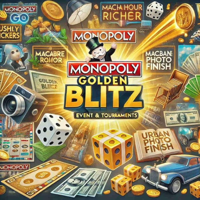 Monopoly GO April 2–4 Events Golden Blitz, Rush Hour Riches & Urban Photo Finish Explained