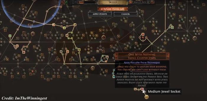 Early passive tree progression