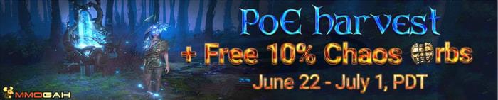 poe harvest promotion