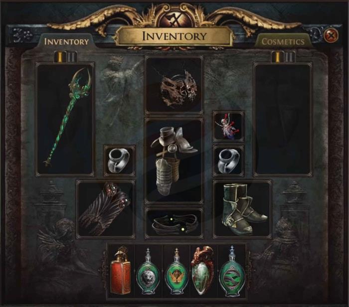 poe Soulwrest Phantasm Necromancer gear