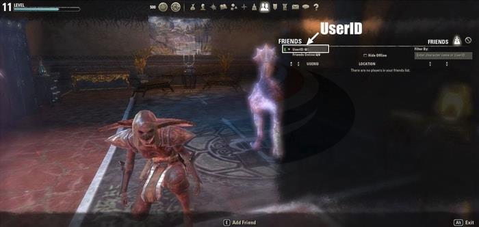 Top FAQ by First-Time ESO Gold Buyers P2 UserID in social menu